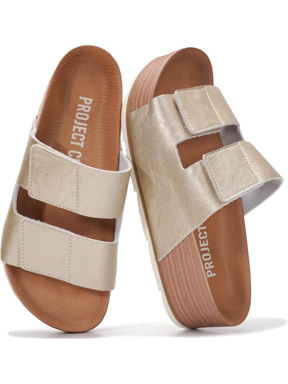 Genuine Leather Platform Sandals for Women - Summer Wedge Shoes, Stylish & Comfy